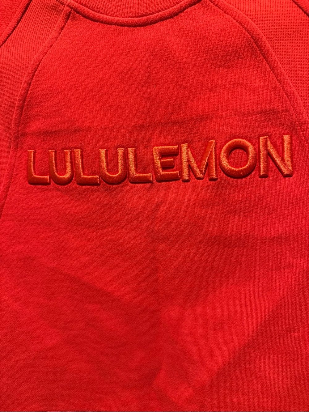 Lululemon Scuba Oversized Pullover, color Hot Heat - Picture 3 of 6